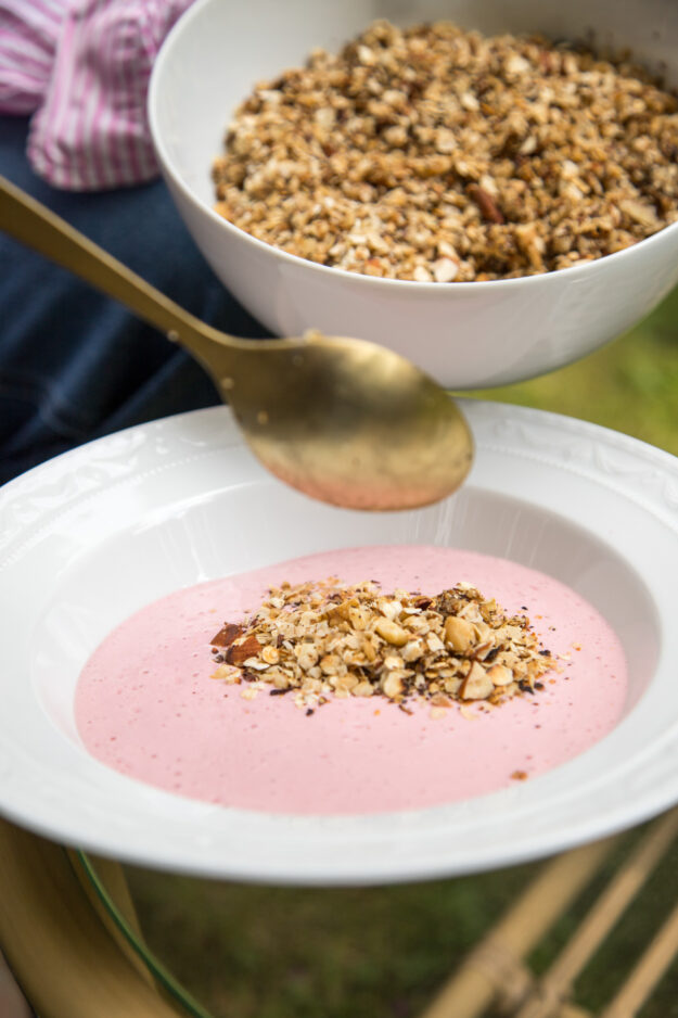 super schnelles und leckeres Pfannen-Granola zum Frühstück