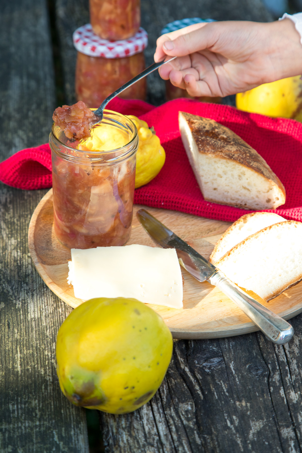 Die Quittensaison ist da! Es ist also die perfekte Zeit f&uuml;r selbst gemachtes Quittenchutney. Fruchtig-w&uuml;rzig und ideal als Beilage zu Fleisch oder K&auml;se!