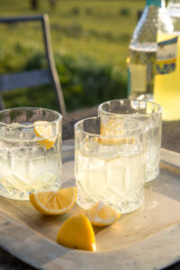 Sonne im Glas: Der Limocello Spritz begeistert mit spritziger Frische und feiner Zitrusnote – der perfekte Drink f&uuml;r entspannte Stunden und gute Laune.