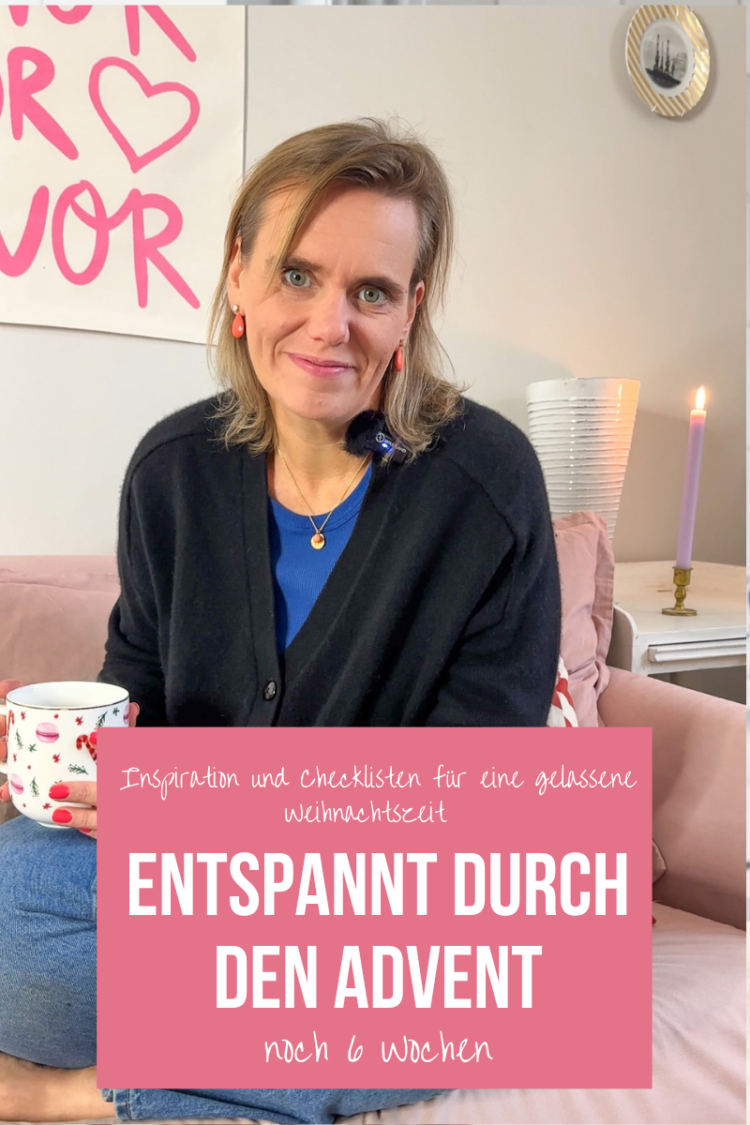 Checkliste zur Weihnachtsplanung mit Dekoideen, Adventskranz-Vorbereitung und Plätzchen-Backtipps – Teil 3 der Serie „Entspannt durch den Advent“ auf tastesheriff.com