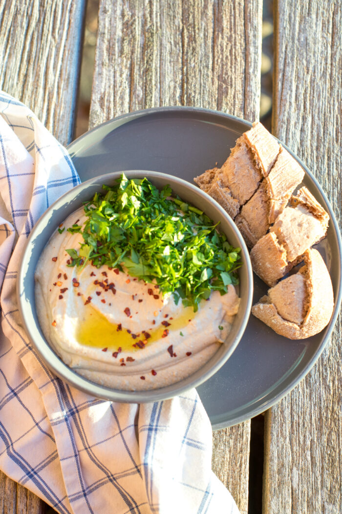 Baba Ganoush selber machen – cremiger Auberginen-Dip aus dem Ofen